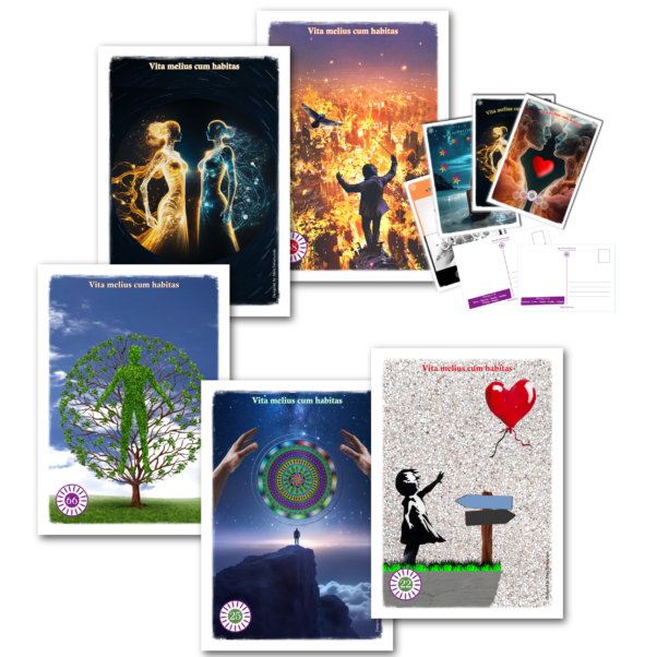 Pack : 5 affiches A3 + Cartes postales